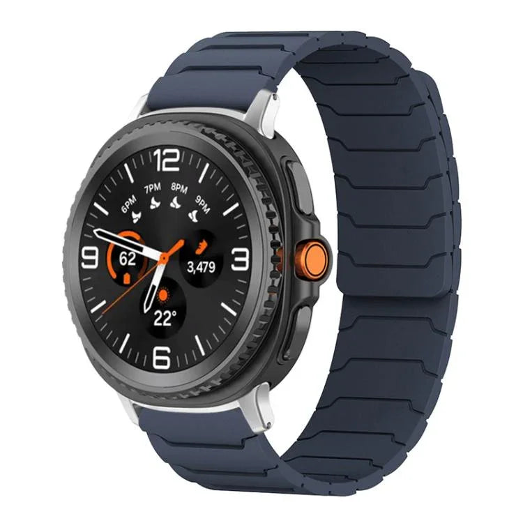 Dây đồng hồ silicone từ tính xDfind, Dành cho Samsung Galaxy Watch Ultra / Ultra 2025, Dành cho Samsung Galaxy Watch8 / 8 Classic, Dành cho Samsung Galaxy Watch 7 / 6 / 5 / FE
