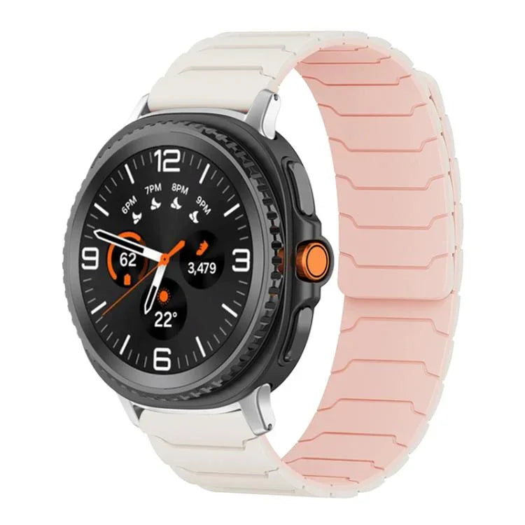 Dây đồng hồ silicone từ tính xDfind, Dành cho Samsung Galaxy Watch Ultra / Ultra 2025, Dành cho Samsung Galaxy Watch8 / 8 Classic, Dành cho Samsung Galaxy Watch 7 / 6 / 5 / FE