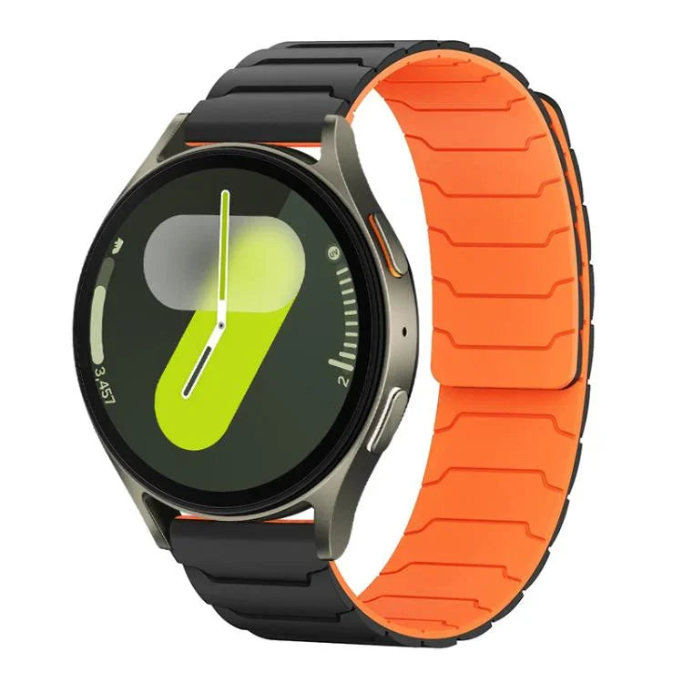 Dây đồng hồ silicone từ tính xDfind, Dành cho Samsung Galaxy Watch Ultra / Ultra 2025, Dành cho Samsung Galaxy Watch8 / 8 Classic, Dành cho Samsung Galaxy Watch 7 / 6 / 5 / FE
