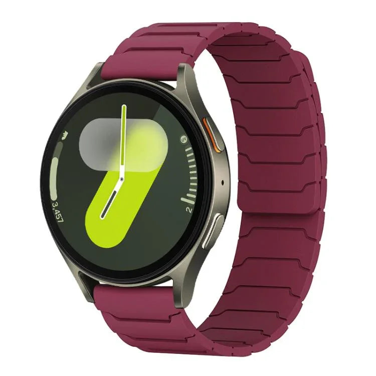 Dây đồng hồ silicone từ tính xDfind, Dành cho Samsung Galaxy Watch Ultra / Ultra 2025, Dành cho Samsung Galaxy Watch8 / 8 Classic, Dành cho Samsung Galaxy Watch 7 / 6 / 5 / FE