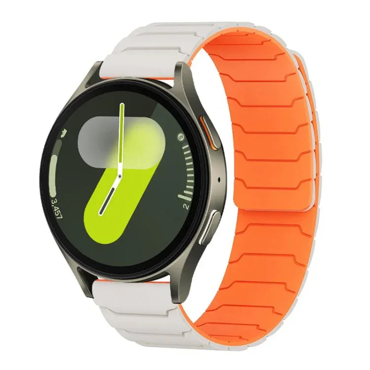 Dây đồng hồ silicone từ tính xDfind, Dành cho Samsung Galaxy Watch Ultra / Ultra 2025, Dành cho Samsung Galaxy Watch8 / 8 Classic, Dành cho Samsung Galaxy Watch 7 / 6 / 5 / FE