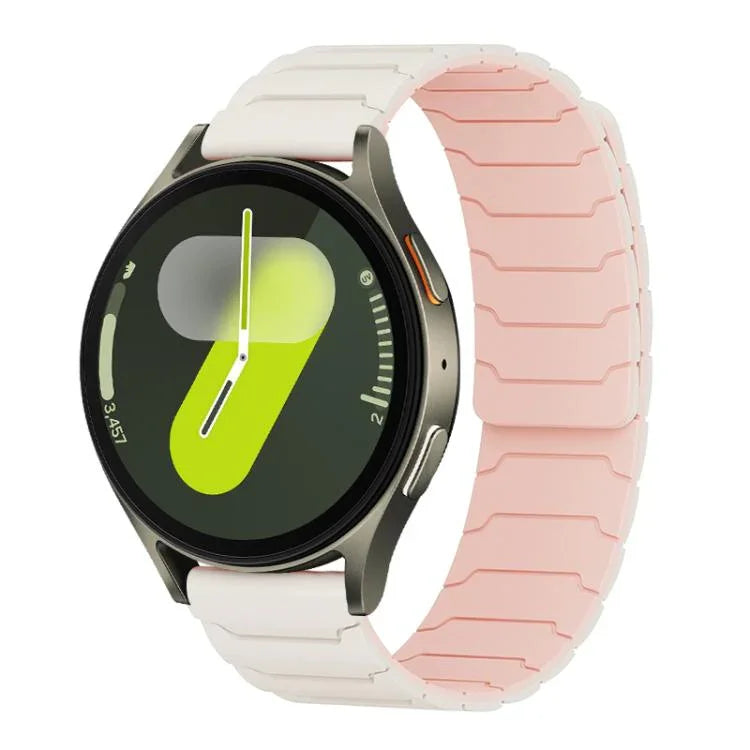 Dây đồng hồ silicone từ tính xDfind, Dành cho Samsung Galaxy Watch Ultra / Ultra 2025, Dành cho Samsung Galaxy Watch8 / 8 Classic, Dành cho Samsung Galaxy Watch 7 / 6 / 5 / FE