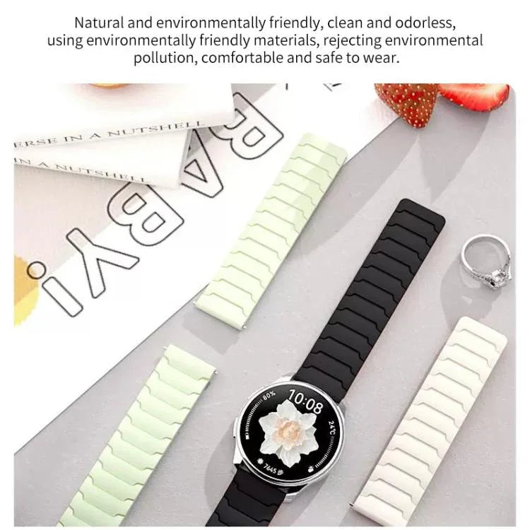 Dây đồng hồ silicone từ tính xDfind, Dành cho Samsung Galaxy Watch Ultra / Ultra 2025, Dành cho Samsung Galaxy Watch8 / 8 Classic, Dành cho Samsung Galaxy Watch 7 / 6 / 5 / FE