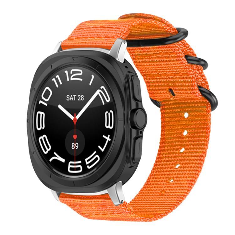 Dây đồng hồ vải nylon khóa vòng xDfind, Dành cho Samsung Galaxy Watch Ultra / Ultra 2025, Dành cho Samsung Galaxy Watch8 / 8 Classic, Dành cho Samsung Galaxy Watch 7 / 6 / 5 / FE, Dành cho Samsung Galaxy Fit3 SM-R390