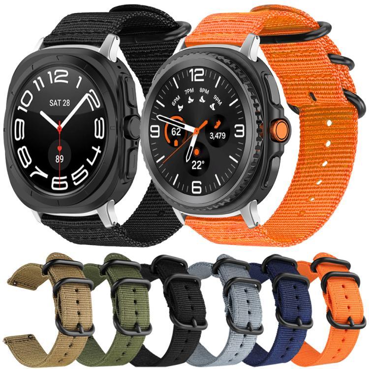 Dây đồng hồ vải nylon khóa vòng xDfind, Dành cho Samsung Galaxy Watch Ultra / Ultra 2025, Dành cho Samsung Galaxy Watch8 / 8 Classic, Dành cho Samsung Galaxy Watch 7 / 6 / 5 / FE, Dành cho Samsung Galaxy Fit3 SM-R390