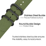Dây đồng hồ vải nylon khóa vòng xDfind, Dành cho Samsung Galaxy Watch Ultra / Ultra 2025, Dành cho Samsung Galaxy Watch8 / 8 Classic, Dành cho Samsung Galaxy Watch 7 / 6 / 5 / FE, Dành cho Samsung Galaxy Fit3 SM-R390