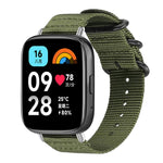 xDfind Ring Buckle Nylon Canvas Watch Band, For Xiaomi Band 10 Pro/9 Pro/Redmi Watch 6/5/4, For Redmi Watch 3 Active / Watch 3 Lite, For Redmi Watch 3