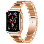 Dây đồng hồ nhựa kim loại ba hạt xDfind, Dành cho Apple Watch 42 / 44 / 45 / 46 / 49mm, Dành cho Apple Watch 38 / 40 / 41 / S10 42mm