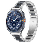 Dây Đồng Hồ Kim Loại Nhựa Resin Ba Hạt xDfind, Dùng Cho Samsung Galaxy Watch Ultra/Ultra 2025, Samsung Galaxy Watch8 / 8 Classic, Samsung Galaxy Watch 7 / 6 / 5 / FE