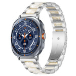 Dây Đồng Hồ Kim Loại Nhựa Resin Ba Hạt xDfind, Dùng Cho Samsung Galaxy Watch Ultra/Ultra 2025, Samsung Galaxy Watch8 / 8 Classic, Samsung Galaxy Watch 7 / 6 / 5 / FE