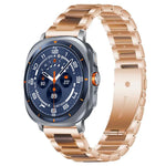 Dây Đồng Hồ Kim Loại Nhựa Resin Ba Hạt xDfind, Dùng Cho Samsung Galaxy Watch Ultra/Ultra 2025, Samsung Galaxy Watch8 / 8 Classic, Samsung Galaxy Watch 7 / 6 / 5 / FE