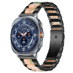 Dây Đồng Hồ Kim Loại Nhựa Resin Ba Hạt xDfind, Dùng Cho Samsung Galaxy Watch Ultra/Ultra 2025, Samsung Galaxy Watch8 / 8 Classic, Samsung Galaxy Watch 7 / 6 / 5 / FE
