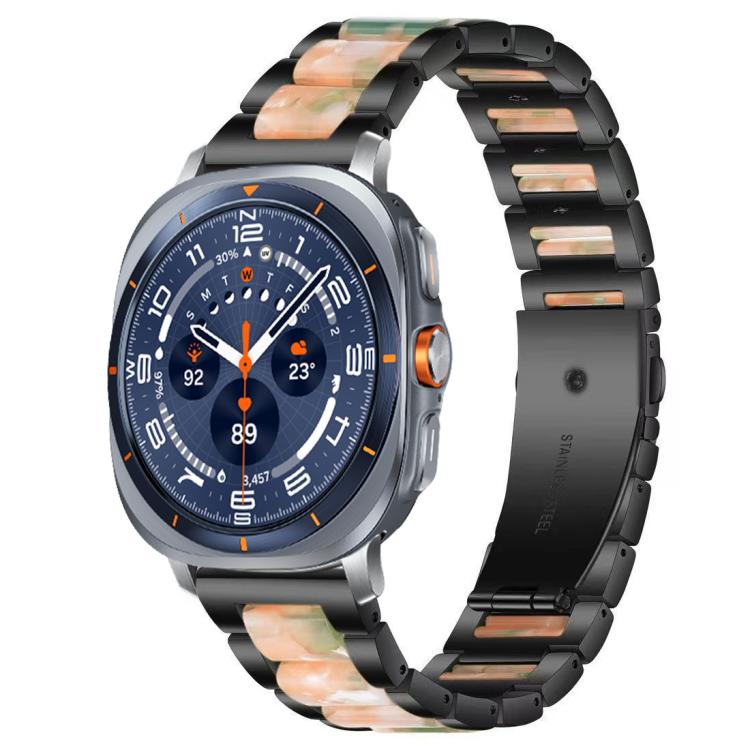Dây Đồng Hồ Kim Loại Nhựa Resin Ba Hạt xDfind, Dùng Cho Samsung Galaxy Watch Ultra/Ultra 2025, Samsung Galaxy Watch8 / 8 Classic, Samsung Galaxy Watch 7 / 6 / 5 / FE