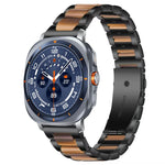 Dây Đồng Hồ Kim Loại Nhựa Resin Ba Hạt xDfind, Dùng Cho Samsung Galaxy Watch Ultra/Ultra 2025, Samsung Galaxy Watch8 / 8 Classic, Samsung Galaxy Watch 7 / 6 / 5 / FE