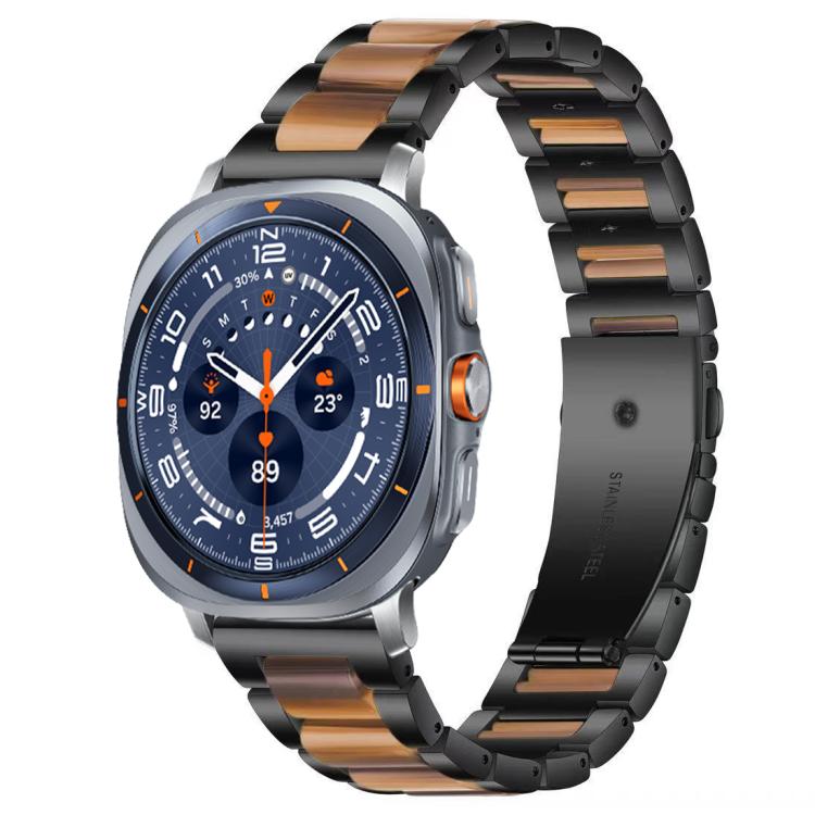 Dây Đồng Hồ Kim Loại Nhựa Resin Ba Hạt xDfind, Dùng Cho Samsung Galaxy Watch Ultra/Ultra 2025, Samsung Galaxy Watch8 / 8 Classic, Samsung Galaxy Watch 7 / 6 / 5 / FE