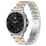 Dây Đồng Hồ Kim Loại Nhựa Resin Ba Hạt xDfind, Dùng Cho Samsung Galaxy Watch Ultra/Ultra 2025, Samsung Galaxy Watch8 / 8 Classic, Samsung Galaxy Watch 7 / 6 / 5 / FE