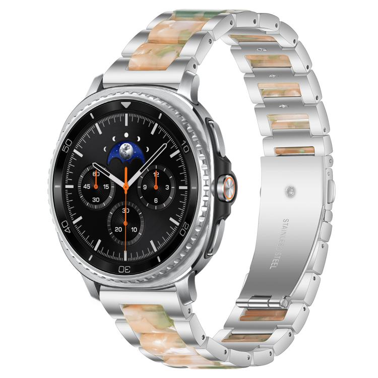 Dây Đồng Hồ Kim Loại Nhựa Resin Ba Hạt xDfind, Dùng Cho Samsung Galaxy Watch Ultra/Ultra 2025, Samsung Galaxy Watch8 / 8 Classic, Samsung Galaxy Watch 7 / 6 / 5 / FE