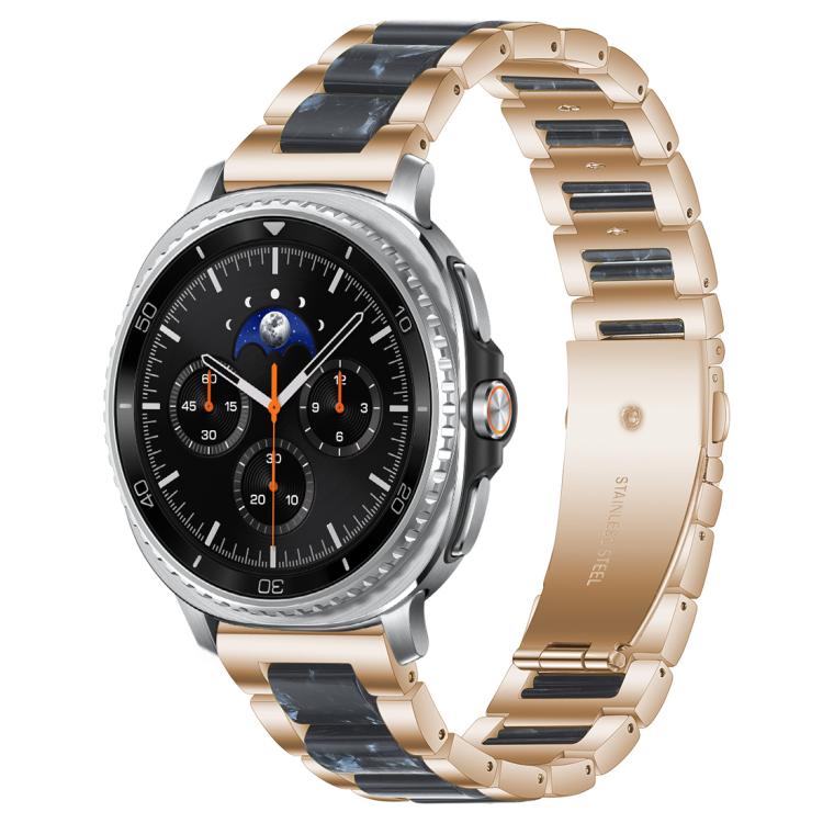 Dây Đồng Hồ Kim Loại Nhựa Resin Ba Hạt xDfind, Dùng Cho Samsung Galaxy Watch Ultra/Ultra 2025, Samsung Galaxy Watch8 / 8 Classic, Samsung Galaxy Watch 7 / 6 / 5 / FE