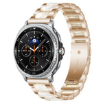 Dây Đồng Hồ Kim Loại Nhựa Resin Ba Hạt xDfind, Dùng Cho Samsung Galaxy Watch Ultra/Ultra 2025, Samsung Galaxy Watch8 / 8 Classic, Samsung Galaxy Watch 7 / 6 / 5 / FE