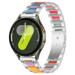 Dây Đồng Hồ Kim Loại Nhựa Resin Ba Hạt xDfind, Dùng Cho Samsung Galaxy Watch Ultra/Ultra 2025, Samsung Galaxy Watch8 / 8 Classic, Samsung Galaxy Watch 7 / 6 / 5 / FE