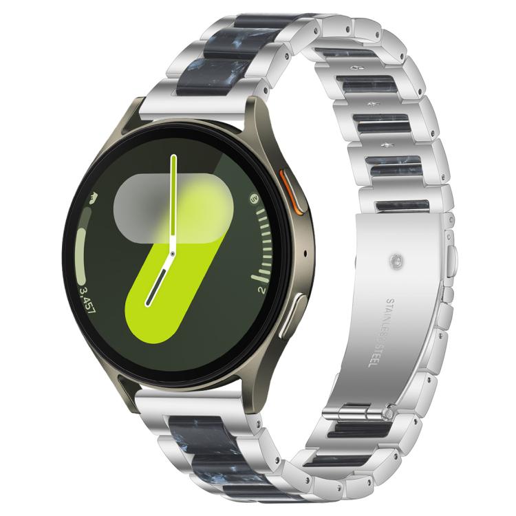Dây Đồng Hồ Kim Loại Nhựa Resin Ba Hạt xDfind, Dùng Cho Samsung Galaxy Watch Ultra/Ultra 2025, Samsung Galaxy Watch8 / 8 Classic, Samsung Galaxy Watch 7 / 6 / 5 / FE