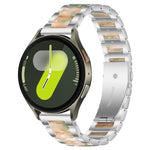 Dây Đồng Hồ Kim Loại Nhựa Resin Ba Hạt xDfind, Dùng Cho Samsung Galaxy Watch Ultra/Ultra 2025, Samsung Galaxy Watch8 / 8 Classic, Samsung Galaxy Watch 7 / 6 / 5 / FE
