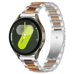 Dây Đồng Hồ Kim Loại Nhựa Resin Ba Hạt xDfind, Dùng Cho Samsung Galaxy Watch Ultra/Ultra 2025, Samsung Galaxy Watch8 / 8 Classic, Samsung Galaxy Watch 7 / 6 / 5 / FE