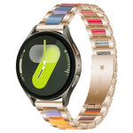 Dây Đồng Hồ Kim Loại Nhựa Resin Ba Hạt xDfind, Dùng Cho Samsung Galaxy Watch Ultra/Ultra 2025, Samsung Galaxy Watch8 / 8 Classic, Samsung Galaxy Watch 7 / 6 / 5 / FE