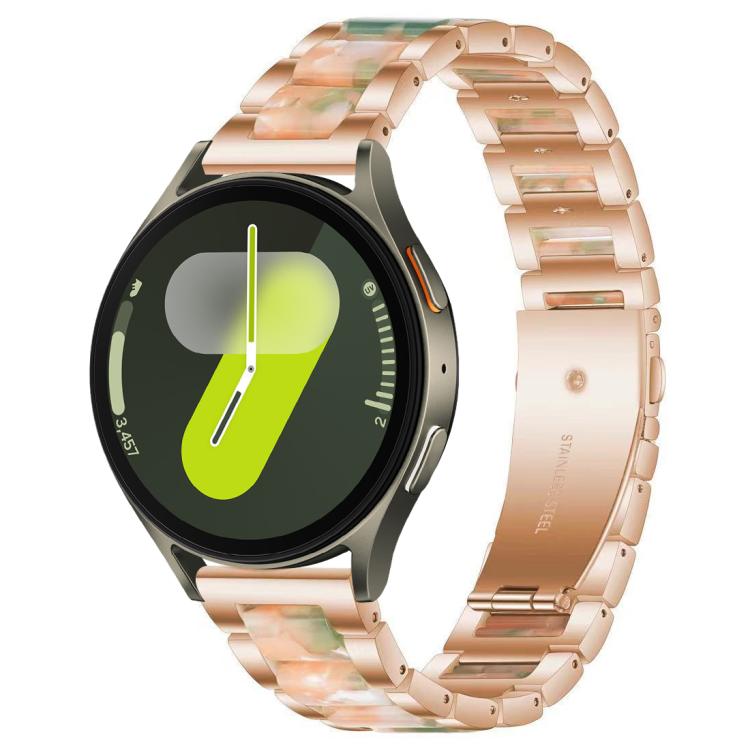 Dây Đồng Hồ Kim Loại Nhựa Resin Ba Hạt xDfind, Dùng Cho Samsung Galaxy Watch Ultra/Ultra 2025, Samsung Galaxy Watch8 / 8 Classic, Samsung Galaxy Watch 7 / 6 / 5 / FE