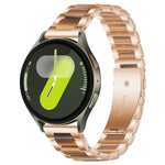 Dây Đồng Hồ Kim Loại Nhựa Resin Ba Hạt xDfind, Dùng Cho Samsung Galaxy Watch Ultra/Ultra 2025, Samsung Galaxy Watch8 / 8 Classic, Samsung Galaxy Watch 7 / 6 / 5 / FE