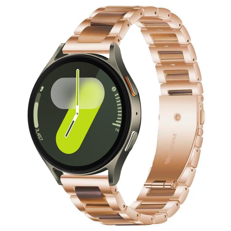Dây Đồng Hồ Kim Loại Nhựa Resin Ba Hạt xDfind, Dùng Cho Samsung Galaxy Watch Ultra/Ultra 2025, Samsung Galaxy Watch8 / 8 Classic, Samsung Galaxy Watch 7 / 6 / 5 / FE