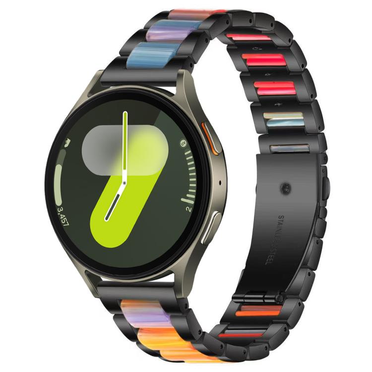 Dây Đồng Hồ Kim Loại Nhựa Resin Ba Hạt xDfind, Dùng Cho Samsung Galaxy Watch Ultra/Ultra 2025, Samsung Galaxy Watch8 / 8 Classic, Samsung Galaxy Watch 7 / 6 / 5 / FE