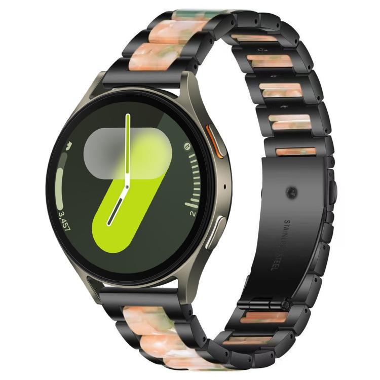 Dây Đồng Hồ Kim Loại Nhựa Resin Ba Hạt xDfind, Dùng Cho Samsung Galaxy Watch Ultra/Ultra 2025, Samsung Galaxy Watch8 / 8 Classic, Samsung Galaxy Watch 7 / 6 / 5 / FE