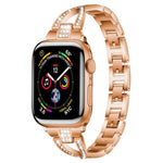 Dây đồng hồ kim loại kim cương hàng đơn hình chữ X xDfind, Dành cho Apple Watch 42 / 44 / 45 / 46 / 49mm, Dành cho Apple Watch 38 / 40 / 41 / S10 42mm