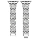 Dây đồng hồ kim loại toàn kim cương năm hạt xDfind, Dành cho Apple Watch 42 / 44 / 45 / 46 / 49mm, Dành cho Apple Watch 38 / 40 / 41 / S10 42mm