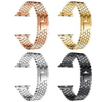 Dây đồng hồ kim loại họa tiết vảy cá xDfind, Dành cho Apple Watch 42 / 44 / 45 / 46 / 49mm, Dành cho Apple Watch 38 / 40 / 41 / S11 42mm