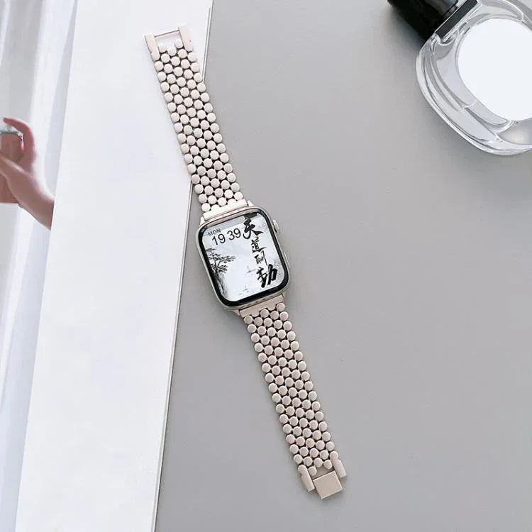 Dây đồng hồ kim loại họa tiết vảy cá xDfind, Dành cho Apple Watch 42 / 44 / 45 / 46 / 49mm, Dành cho Apple Watch 38 / 40 / 41 / S11 42mm
