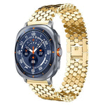 Dây đồng hồ kim loại họa tiết vảy cá xDfind, Dành cho Samsung Galaxy Watch Ultra/Ultra 2025, Dành cho Samsung Galaxy Watch8 / 8 Classic, Dành cho Samsung Galaxy Watch7 / FE / 6 / 5 / 4, Dành cho Samsung Galaxy Fit3