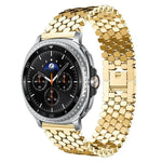 Dây đồng hồ kim loại họa tiết vảy cá xDfind, Dành cho Samsung Galaxy Watch Ultra/Ultra 2025, Dành cho Samsung Galaxy Watch8 / 8 Classic, Dành cho Samsung Galaxy Watch7 / FE / 6 / 5 / 4, Dành cho Samsung Galaxy Fit3