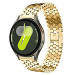Dây đồng hồ kim loại họa tiết vảy cá xDfind, Dành cho Samsung Galaxy Watch Ultra/Ultra 2025, Dành cho Samsung Galaxy Watch8 / 8 Classic, Dành cho Samsung Galaxy Watch7 / FE / 6 / 5 / 4, Dành cho Samsung Galaxy Fit3