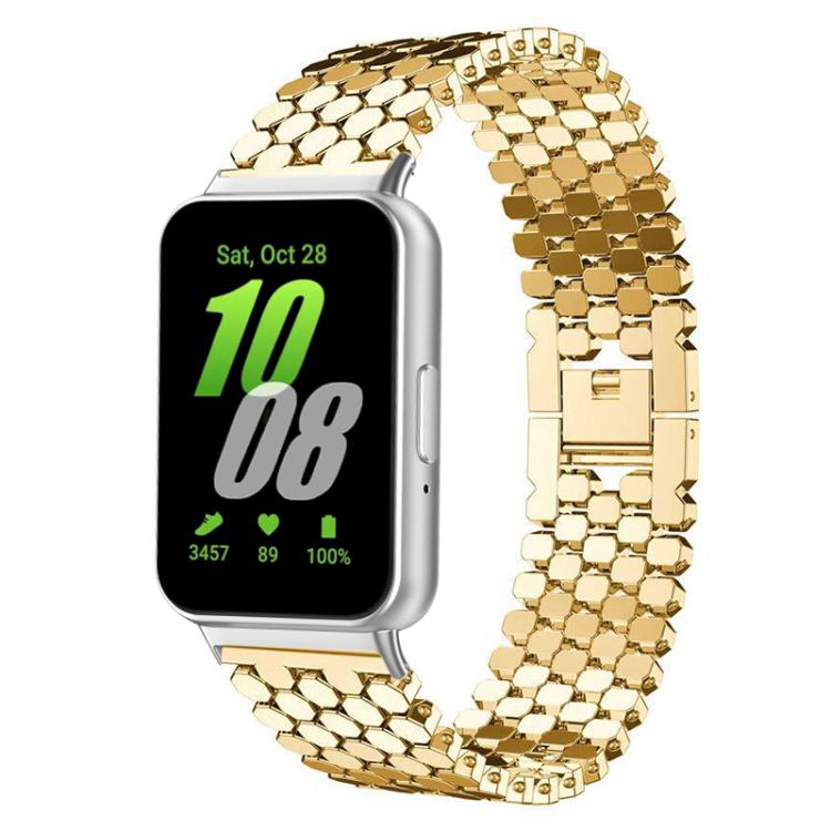 Dây đồng hồ kim loại họa tiết vảy cá xDfind, Dành cho Samsung Galaxy Watch Ultra/Ultra 2025, Dành cho Samsung Galaxy Watch8 / 8 Classic, Dành cho Samsung Galaxy Watch7 / FE / 6 / 5 / 4, Dành cho Samsung Galaxy Fit3