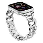 Dây đồng hồ kim loại xích denim xDfind, Dành cho Apple Watch 42 / 44 / 45 / 46 / 49mm