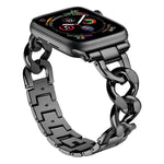 Dây đồng hồ kim loại xích denim xDfind, Dành cho Apple Watch 42 / 44 / 45 / 46 / 49mm