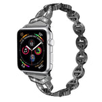 Dây đồng hồ thép không gỉ kim cương xDfind, Dành cho Apple Watch 42 / 44 / 45 / 46 / 49mm, Dành cho Apple Watch 38 / 40 / 41 / S10 42mm