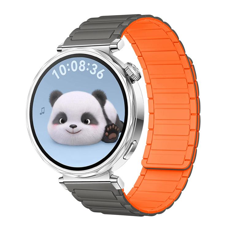xDfind I-shaped Magnetic Silicone Watch Band, 14mm, 18mm, 22mm, 20mm