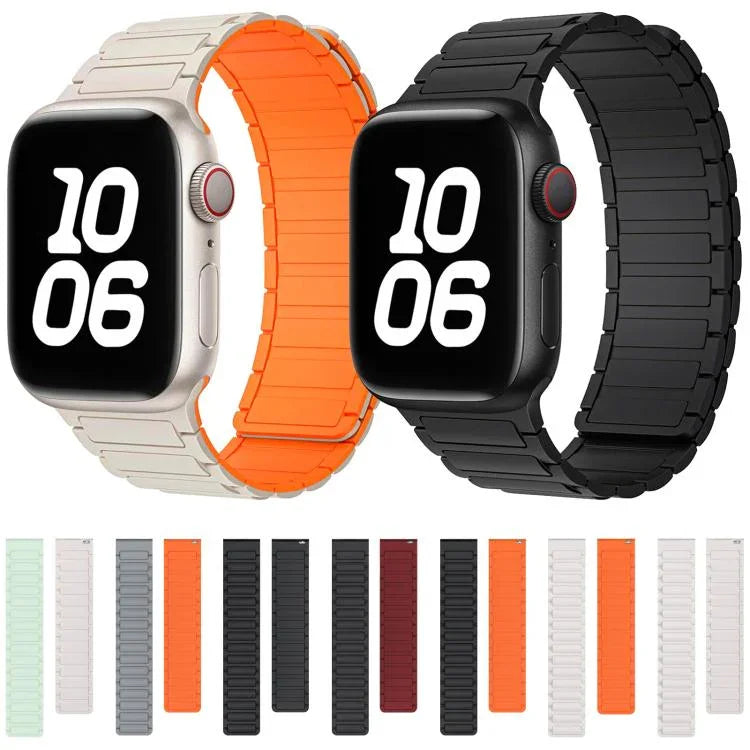 Dây đồng hồ silicone từ tính hình chữ I xDfind, Dành cho Apple Watch 42 / 44 / 45 / 46 / 49mm, Dành cho Apple Watch 38 / 40 / 41 / S10 42mm