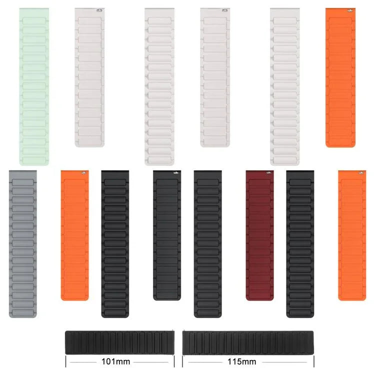 Dây đồng hồ silicone từ tính hình chữ I xDfind, Dành cho Apple Watch 42 / 44 / 45 / 46 / 49mm, Dành cho Apple Watch 38 / 40 / 41 / S10 42mm