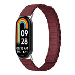 xDfind I-shaped Magnetic Silicone Watch Band, For Xiaomi Smart Band 10 / 9 / 8