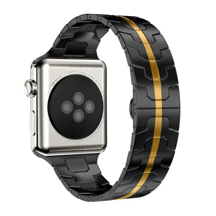 Dây đồng hồ thép không gỉ khóa bướm xDfind, Dành cho Apple Watch 42 / 44 / 45 / 46 / 49mm, Dành cho Apple Watch 38 / 40 / 41 / S10 42mm