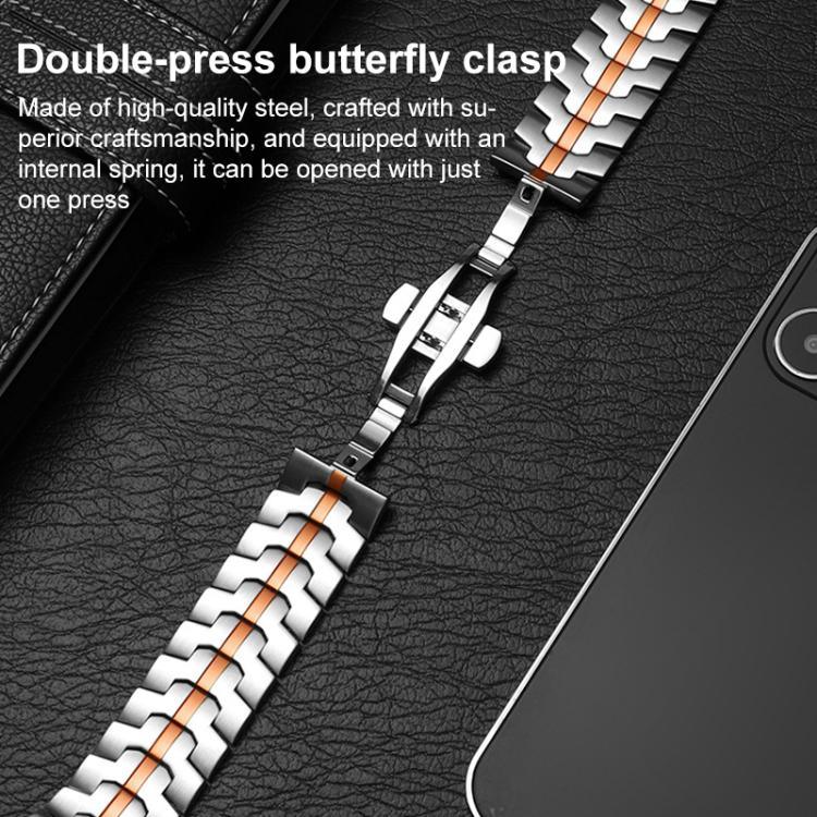 Dây đồng hồ thép không gỉ khóa bướm xDfind, Dành cho Apple Watch 42 / 44 / 45 / 46 / 49mm, Dành cho Apple Watch 38 / 40 / 41 / S10 42mm